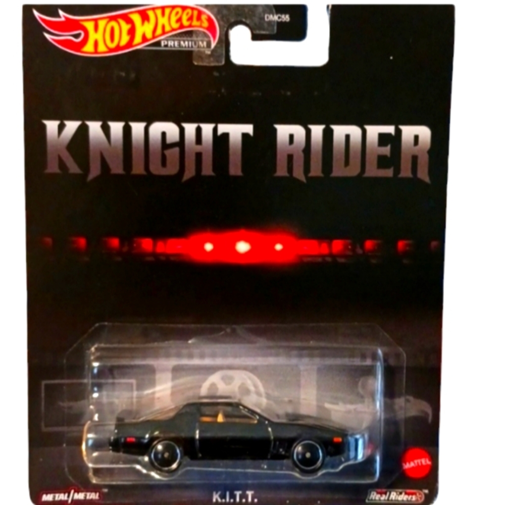 Hot Wheels Premium KNIGHT RIDER, 1:64, Black.